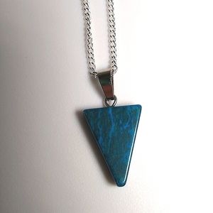Labradorite Charm Necklace